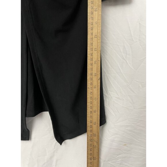 Miraclesuit Marina Underwire Tank Top Size 14 Black NWT Stretch Love Knot - Picture 7 of 12